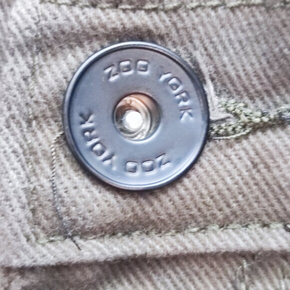 Zoo York jeans slim fit straight army green men's size 28 - Picture 8 of 12